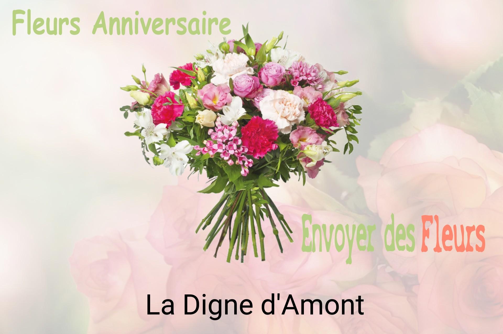 Bouquet de fleurs d’anniversaire livré à La Digne-d'Amont